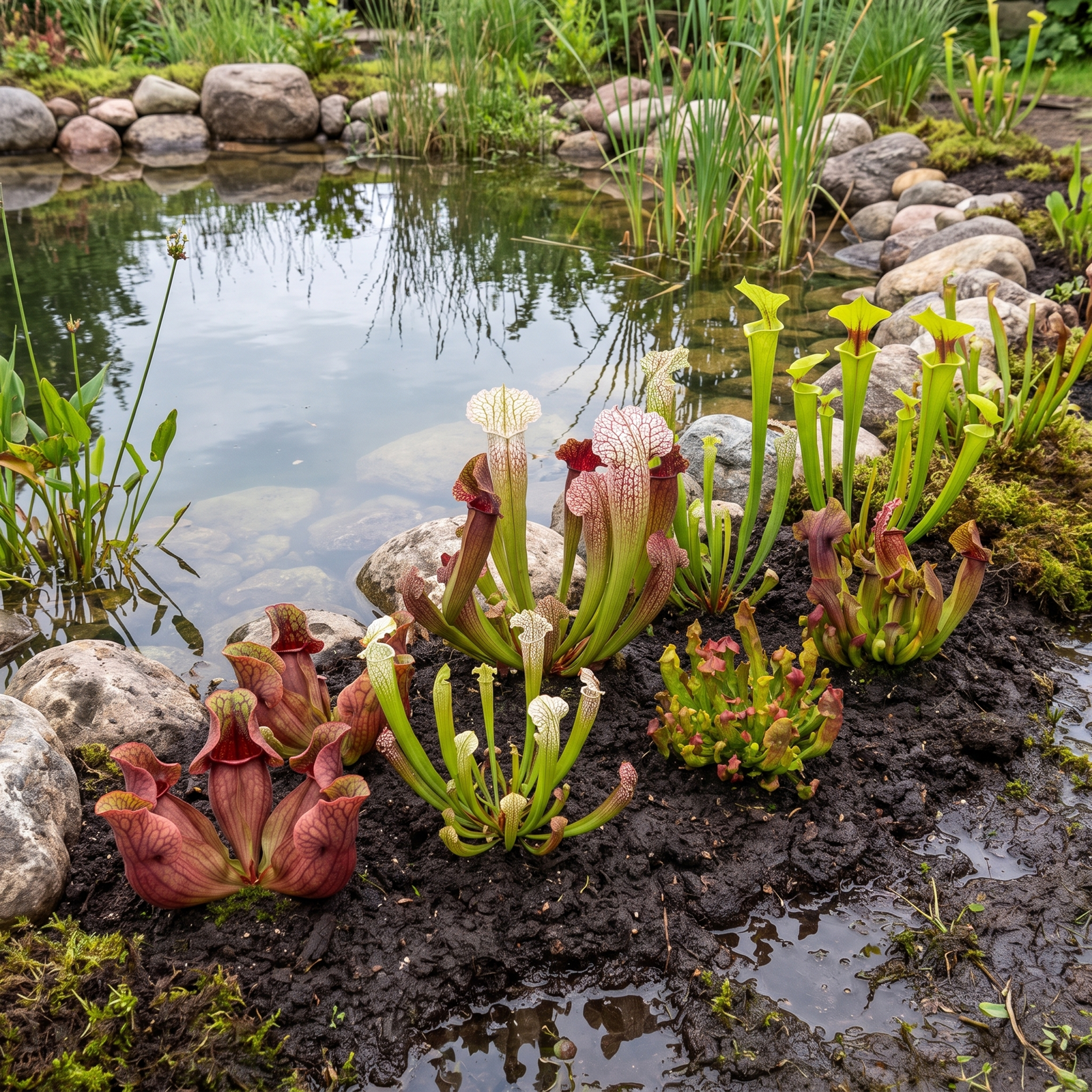 Plantes carnivores 6 Sarracenia - Attrape-Insectes - Image 6