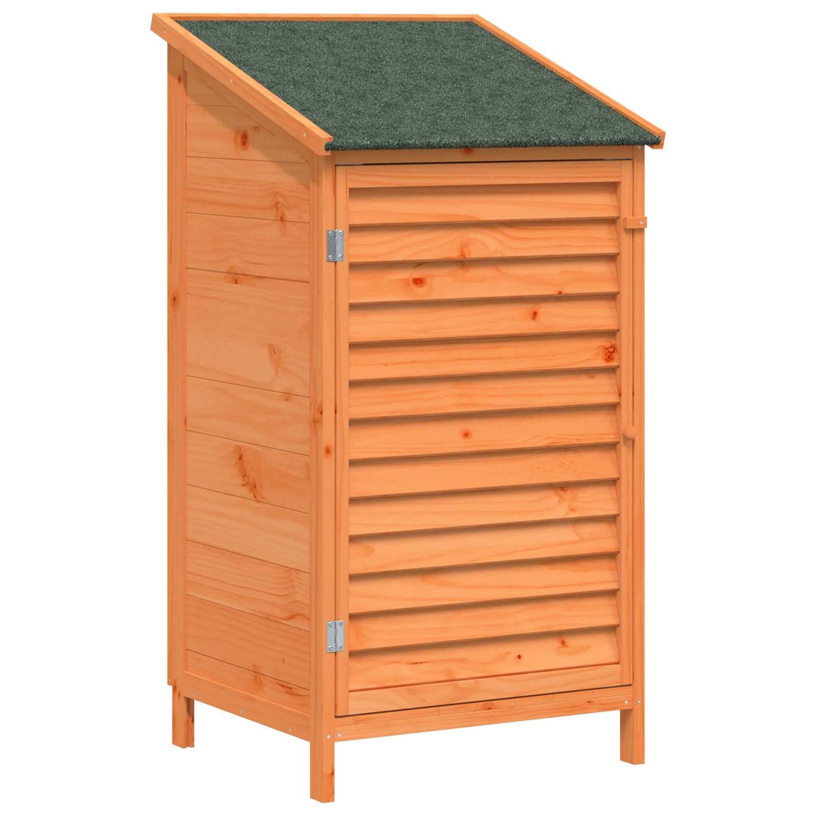 Vidaxl - Abri de jardin Marron 59,5 x 56 x 113,5 cm Bois de Sapin Massif vidaXL 42033455 - Image 2