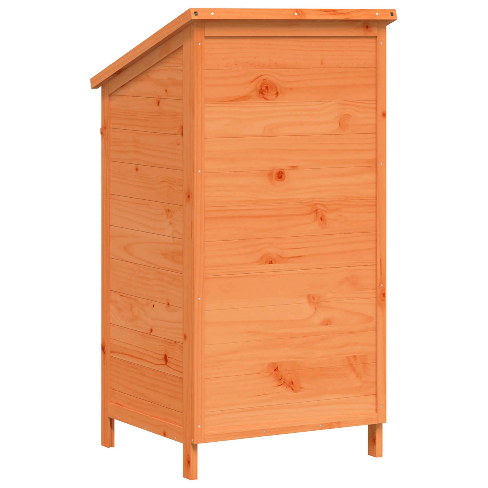 Vidaxl - Abri de jardin Marron 59,5 x 56 x 113,5 cm Bois de Sapin Massif vidaXL 42033455 - Image 8