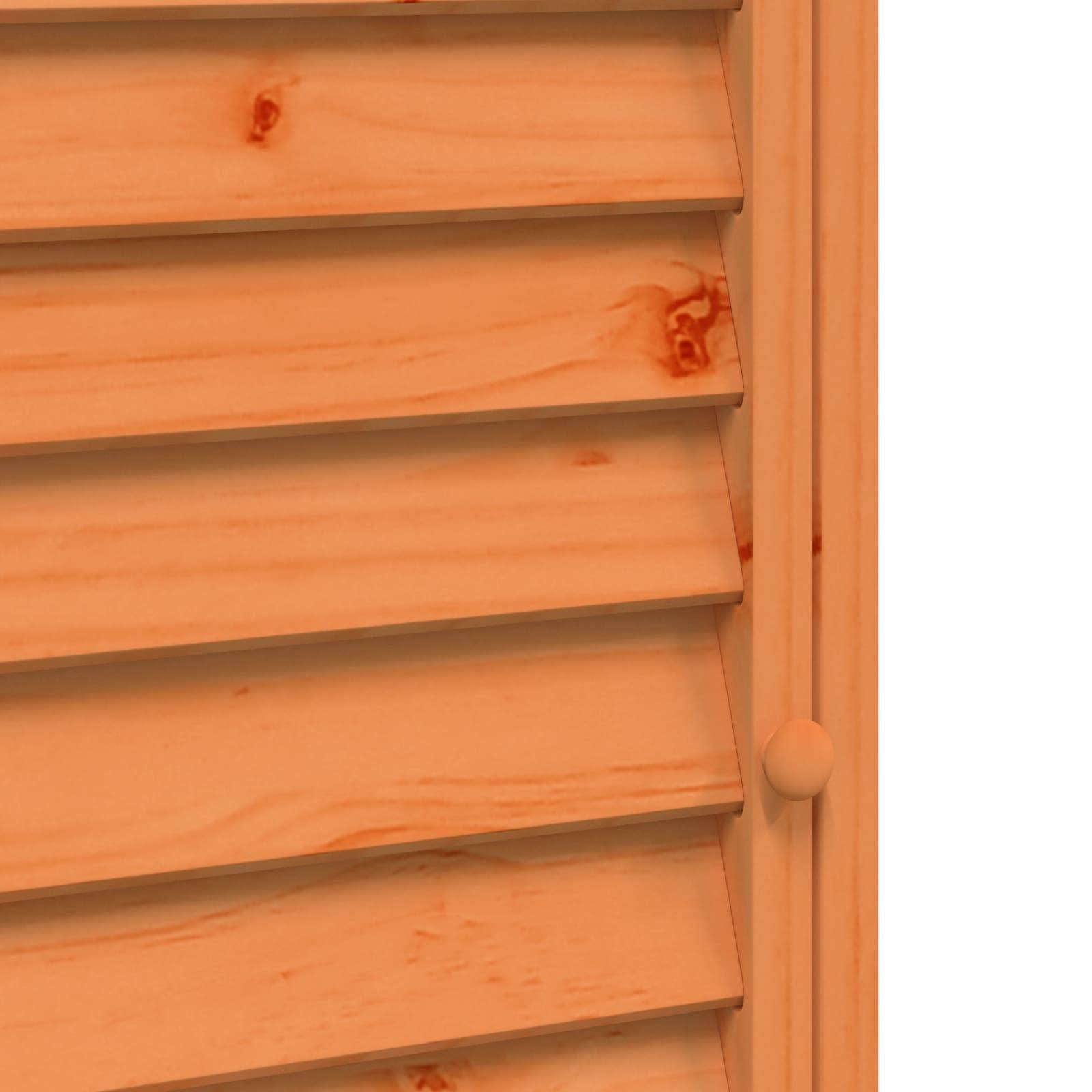 Vidaxl - Abri de jardin Marron 59,5 x 56 x 113,5 cm Bois de Sapin Massif vidaXL 42033455 - Image 10