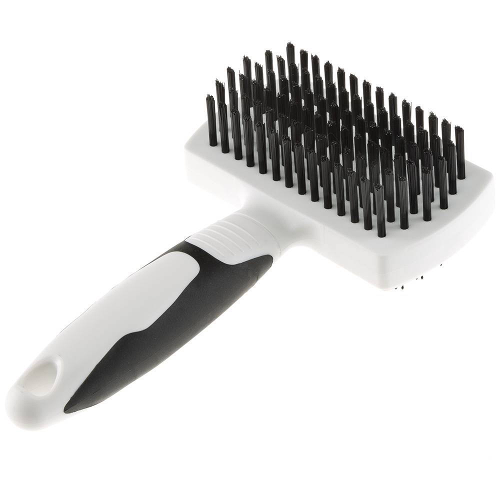 Ferplast - Brosse Combinée Poils-épingles GRO 5765 PREMIUM pour Chiens et Chats à Poil Moyen Long - Image 2