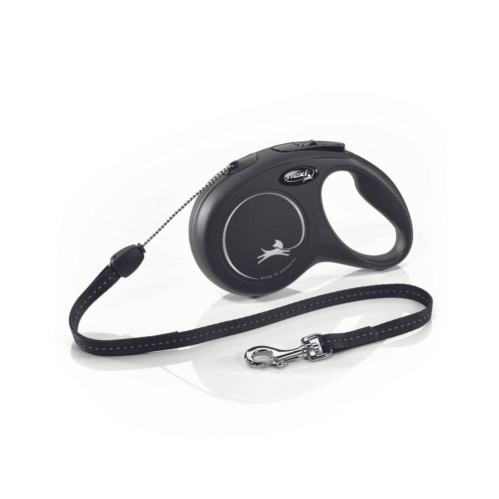 Flexi - Laisse Flexi Classic Cordon S 8 m noir chiens max 12 Kg - Imagen 2