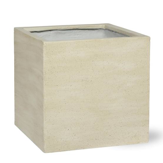 Pot Block Beige 50cm- La Green Touch - Image 1