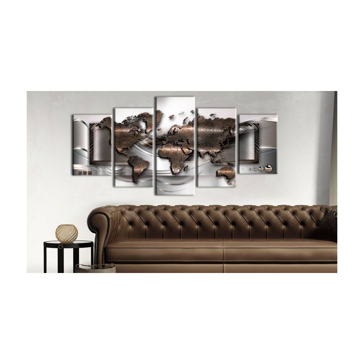 Tableau Imprimé "Pearl Map" 100 x 200 cm - Image 2