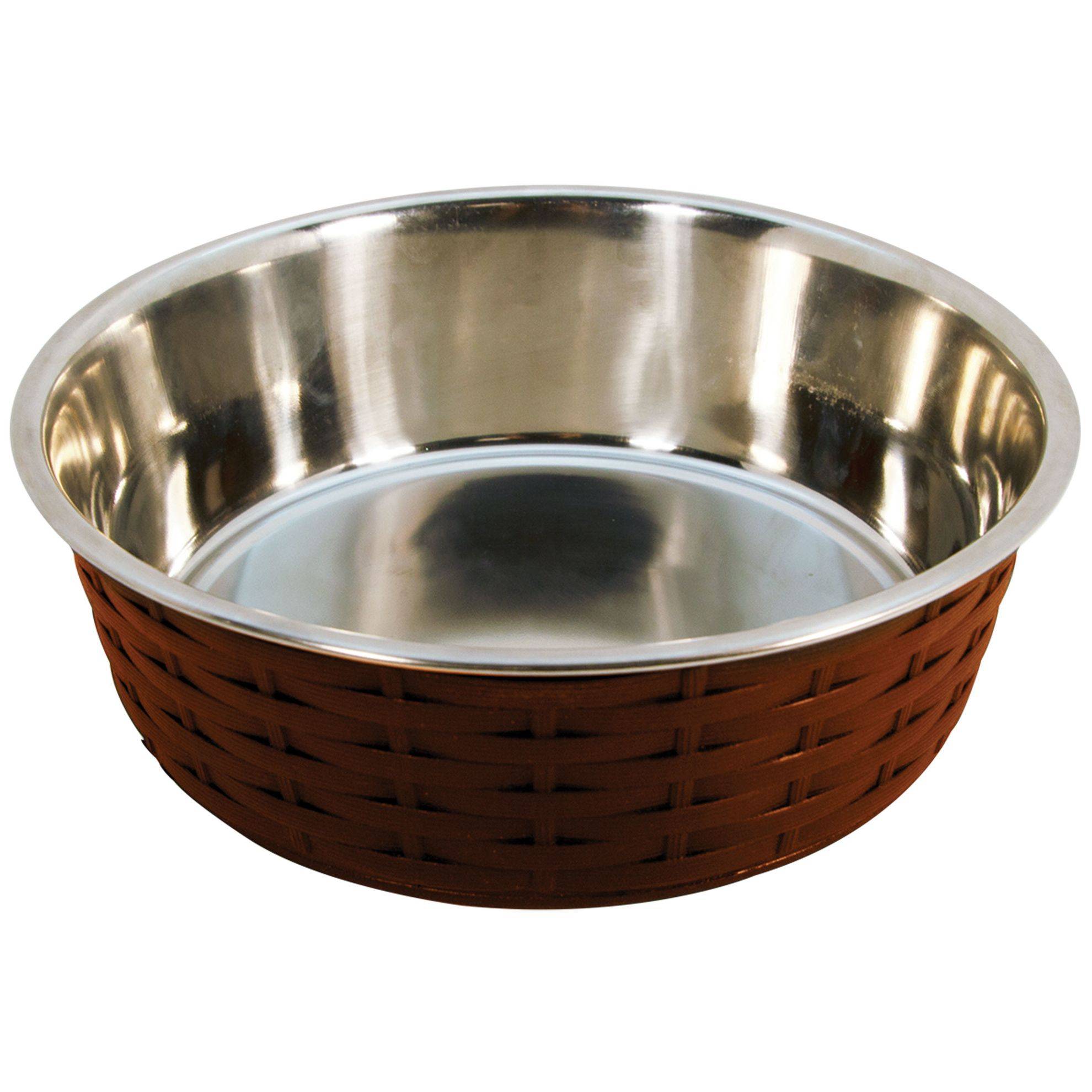 Gamelle Effet Osier Marron Taille : T2 IDEALDOG