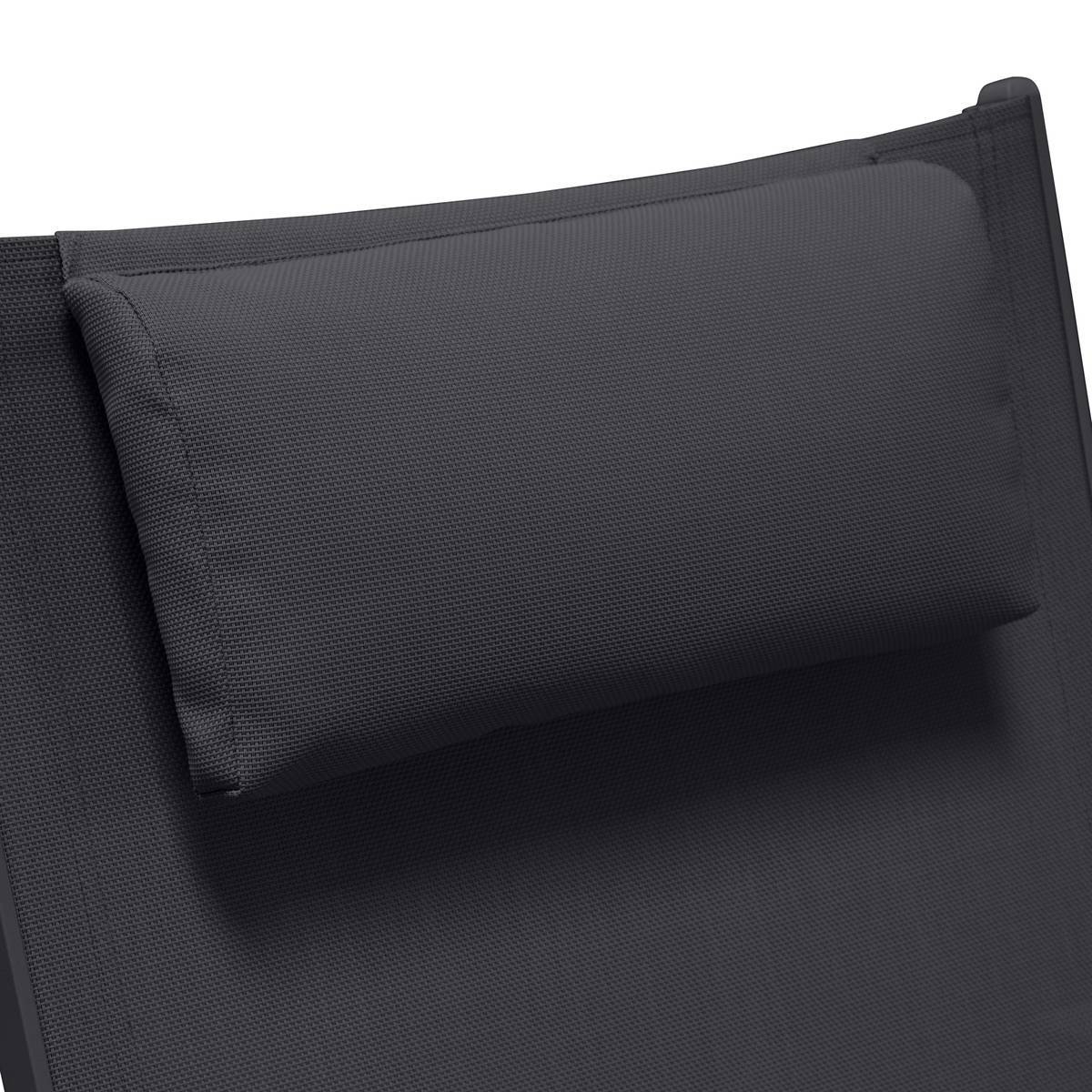 Hesperide - Appui-tête "Adaptia" anthracite 40x22x6cm en texaline Hespéride - Imagen 2
