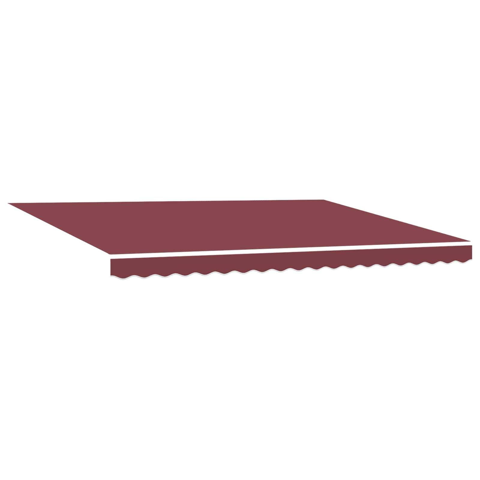 PANGIVO - Store rétractable électrique Polyester Bordeaux 4,5 × 3 m, 3421033 - PANGIVO - Image 3