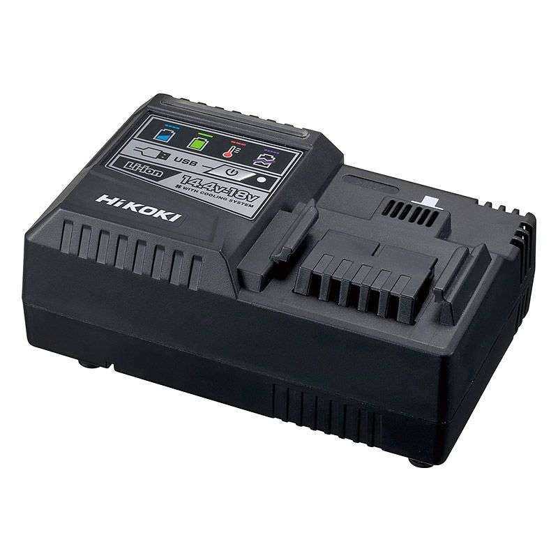 Chargeur rapide HIKOKI UC18YSL3 14.4 à 18 V Li-ion avec Port USB Hikoki