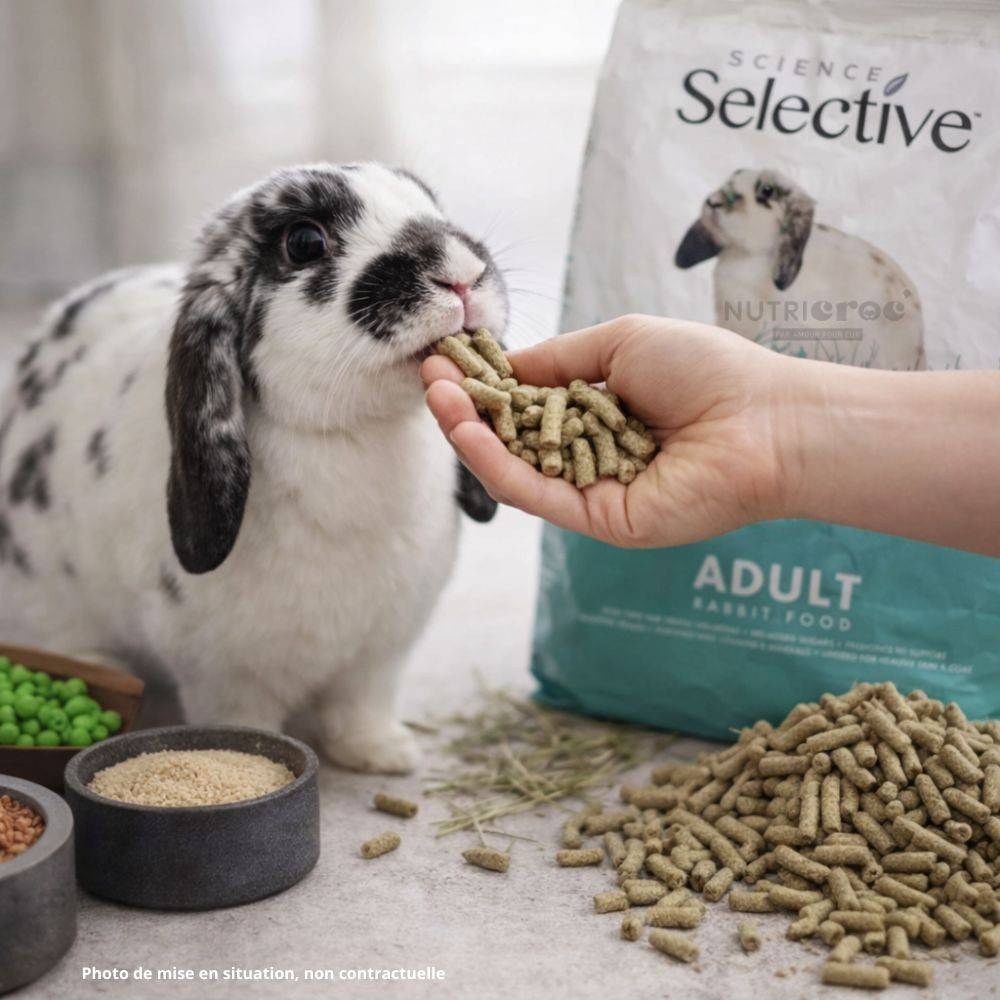 Aliment complet Lapin (sac) - Selective 1,5 kg - Imagen 2