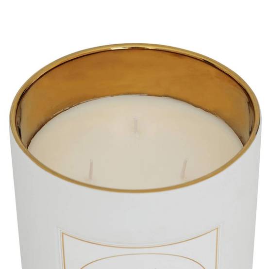 Bougie Parfumée en Céramique "Lucia" 250g Santal & Rose - Image 2
