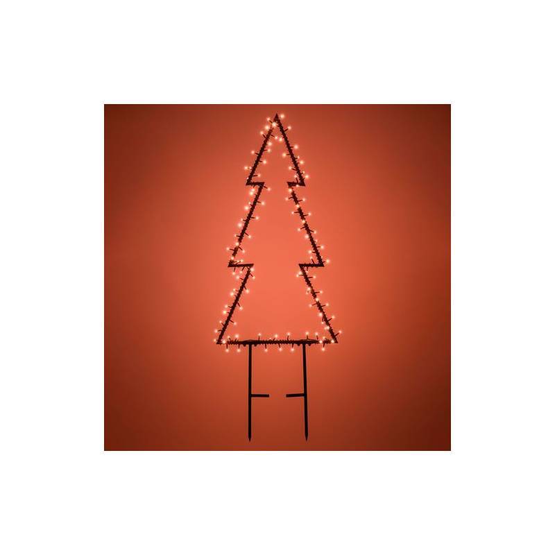 Lotti - Sapin lumineux à planter H105cm 110 Led RGB 48 effets Wonder télécommande Lotti - Imagen 7