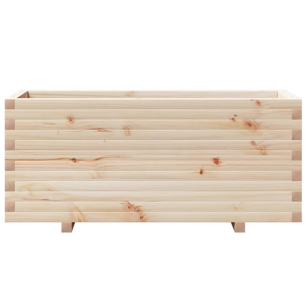 Maison Chic - Jardinière, Bac à fleurs, Pot de fleurs 110x40x49,5 cm bois de pin massif - Imagen 5