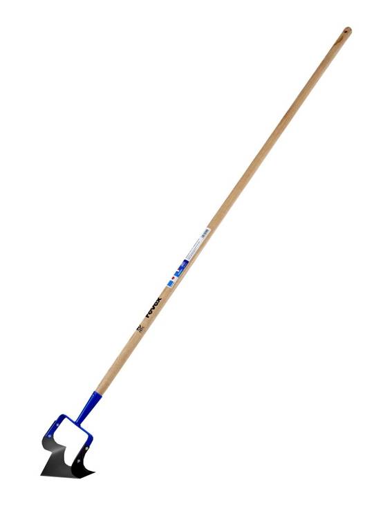 Revex - Grattoir en acier, REVEX, manche bois, L.150 cm