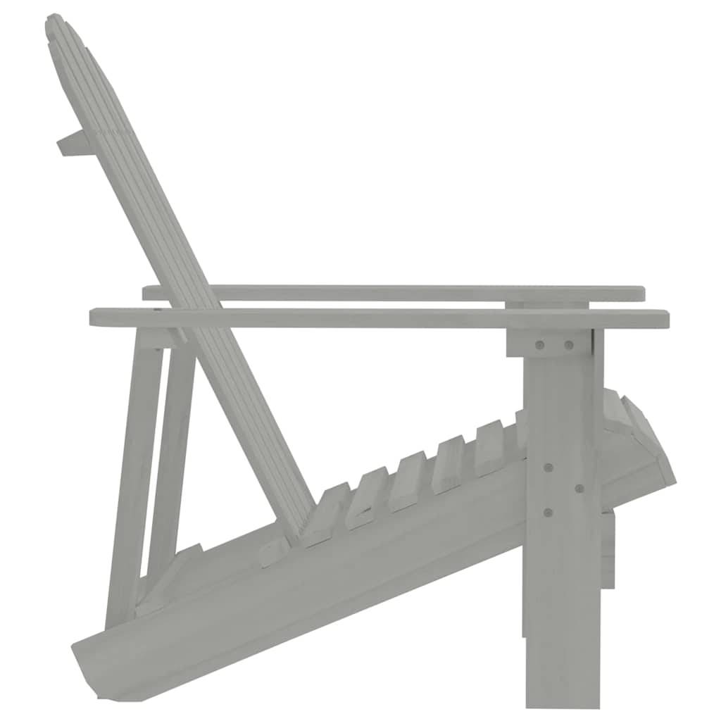 PANGIVO - Chaise de jardin Bois Gris 70 x 153 x 88 cm - PANGIVO - Image 3