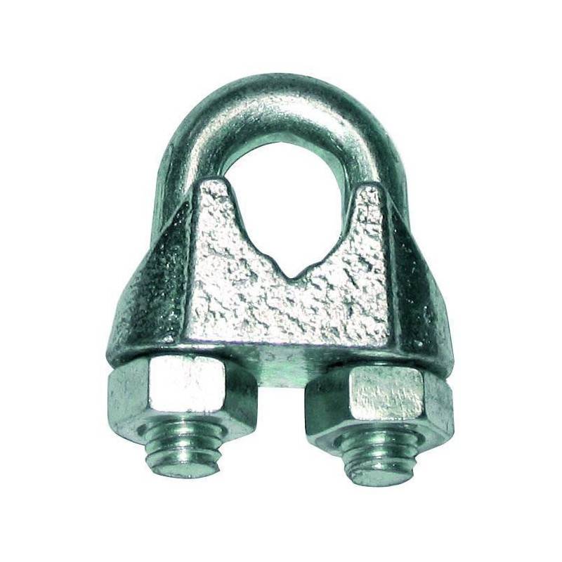 Serre-câble à étrier - Ø mm: 8