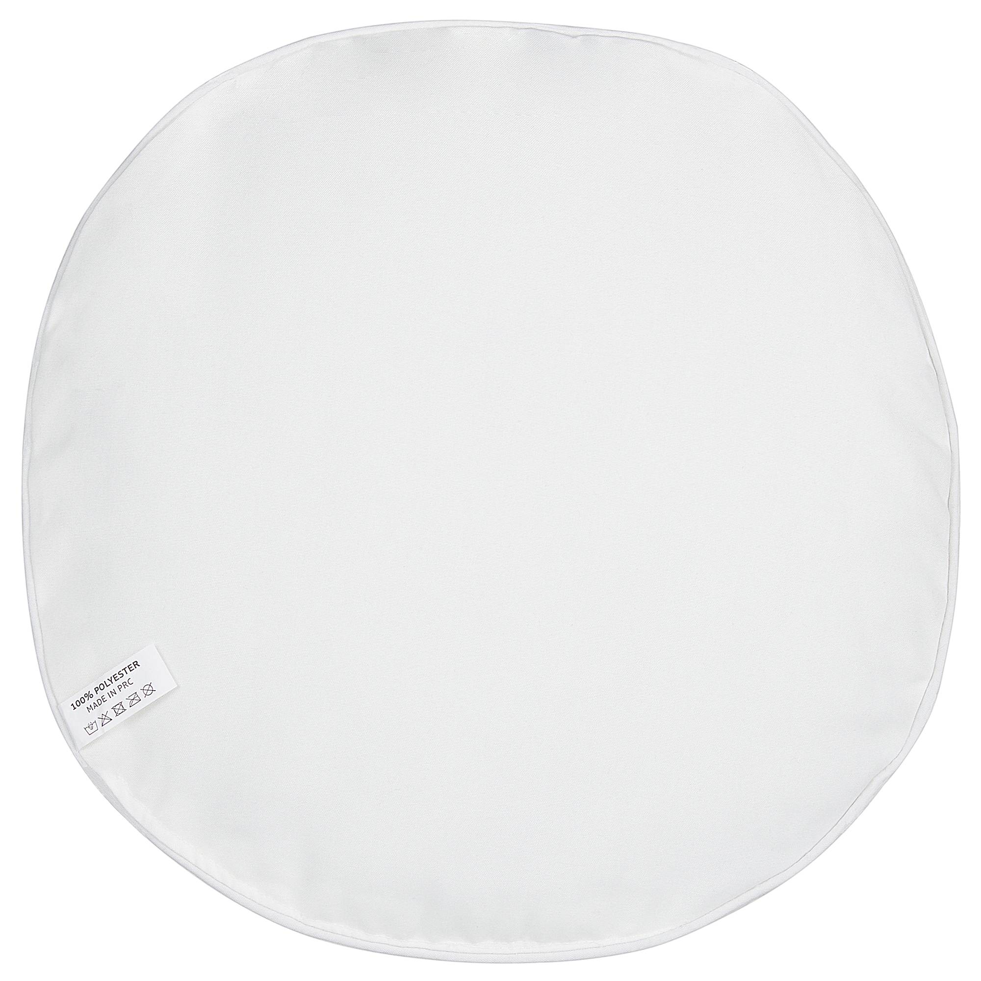 Beliani - Coussin d'extérieur Polyester Blanc TORBORA - Beliani - Imagen 6