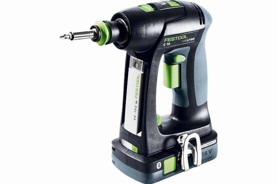 Perceuse-visseuse sans fil C 18 HPC 4,0 I-Plus - FESTOOL - avec 2 batteries 18V 4.0Ah - chargeur - Systainer - 576435 - Image 2