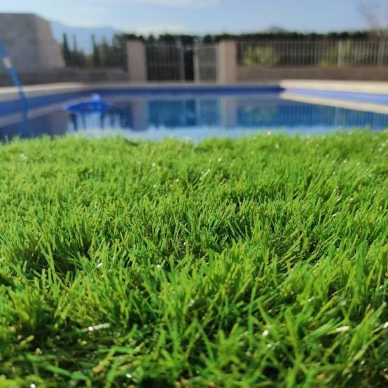 Gazon Synthétique 2X10M (Largeur X Longueur) Épaisseur 40MM Type Quatre-tons - Image 7