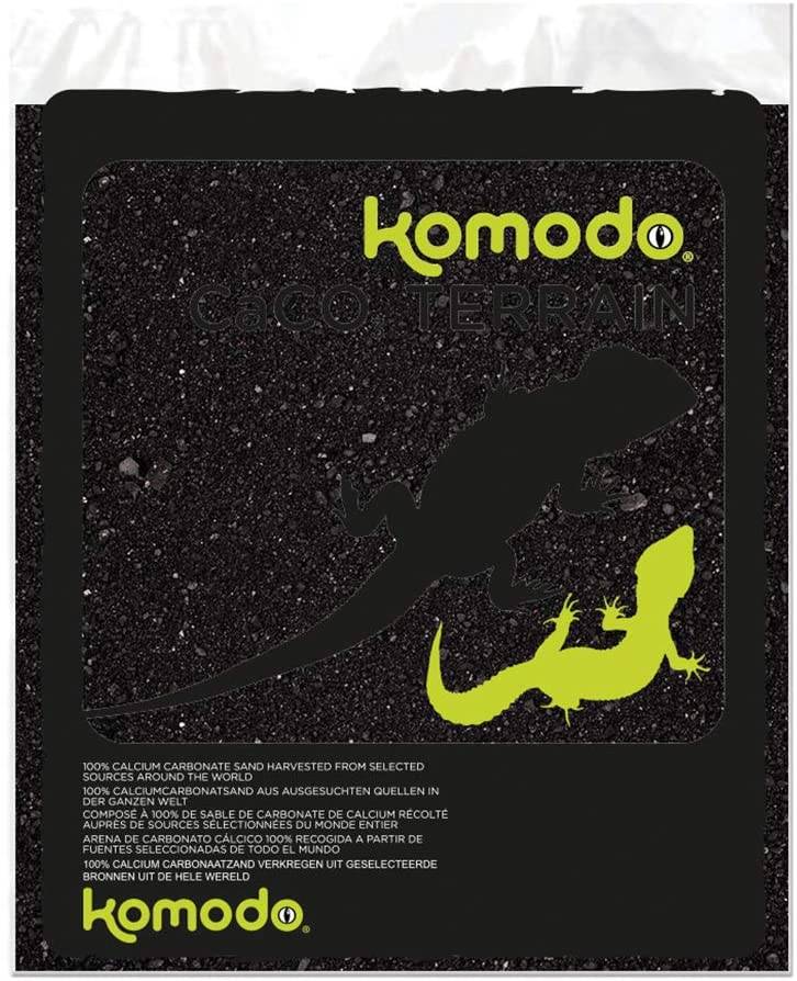Komodo - Komodo CaCo Sand Noir 4kg substrat carbonate calcium - KOMODO