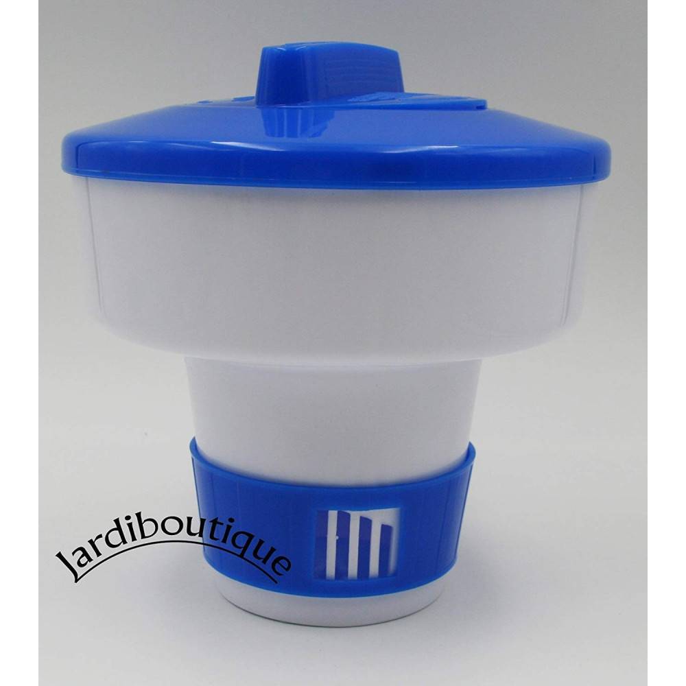 Grand doseur 17.5 cm diffuseur de Chlore ou Brome Flottant en Plastique  pour Galet - Imagen 4