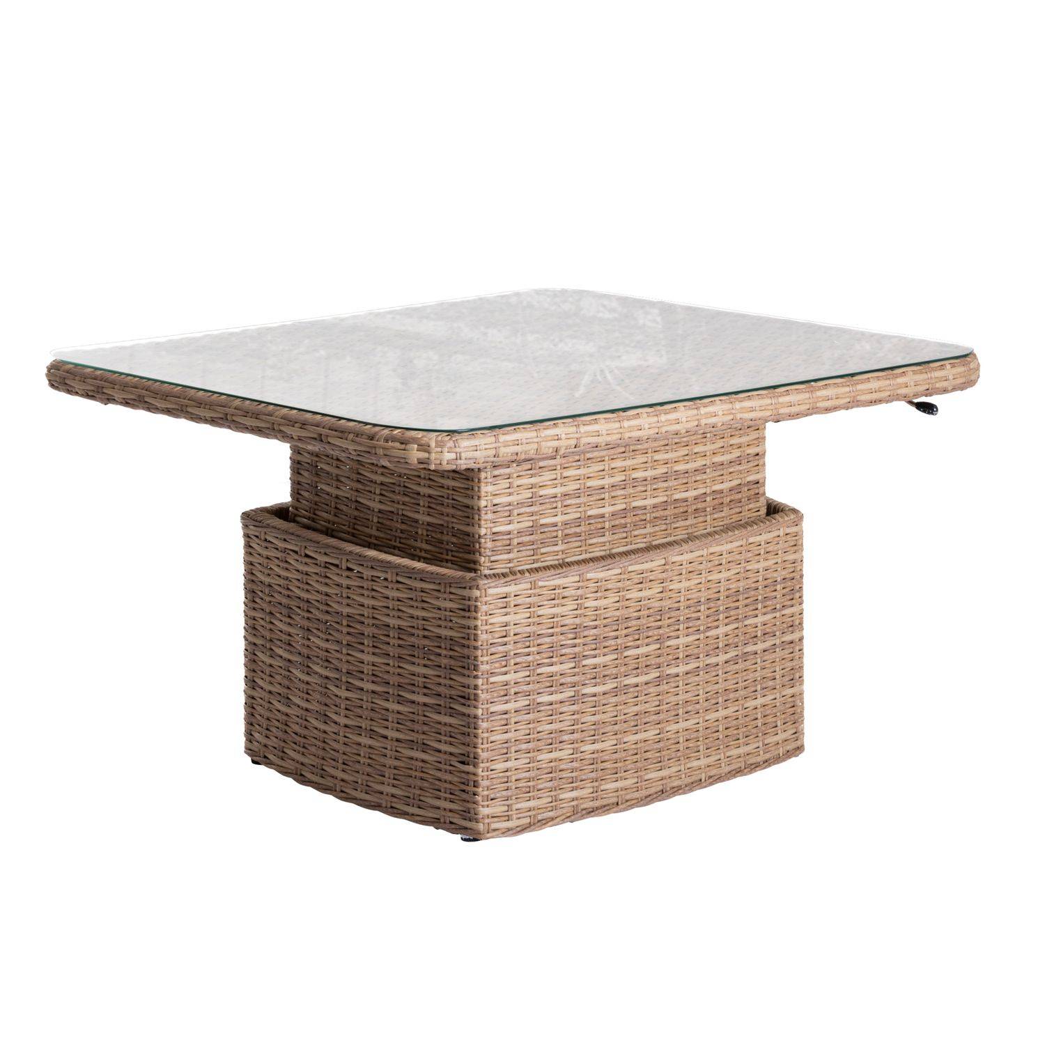 Hesperide - Table de jardin relevable en résine tressé Moorea - Hespéride - Imagen 2