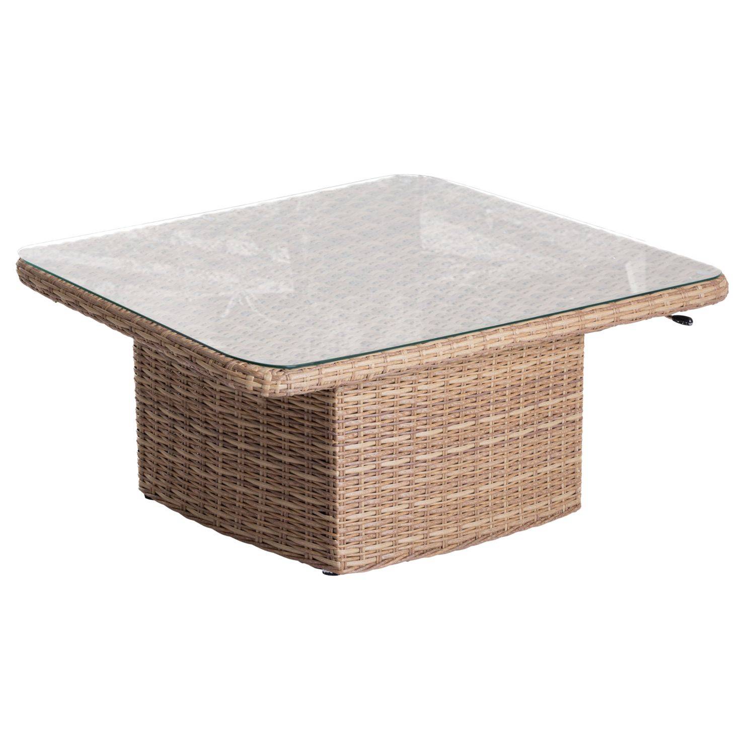 Hesperide - Table de jardin relevable en résine tressé Moorea - Hespéride - Imagen 1