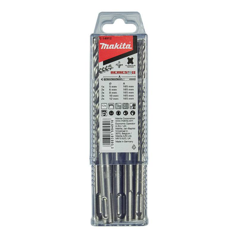 Makita - Coffret 12 Forets SDS-Plus NEMESIS II MAKITA E-14912 Makita - Imagen 2