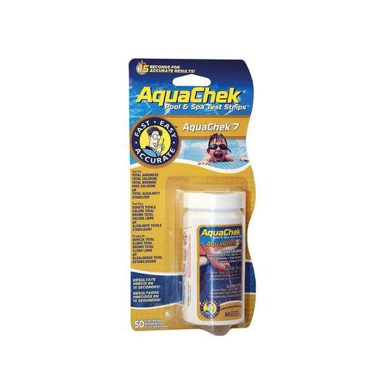 Boîte de 50 bandelettes d'analyse AquaChek 7-en-1 piscine et spa - Image 3