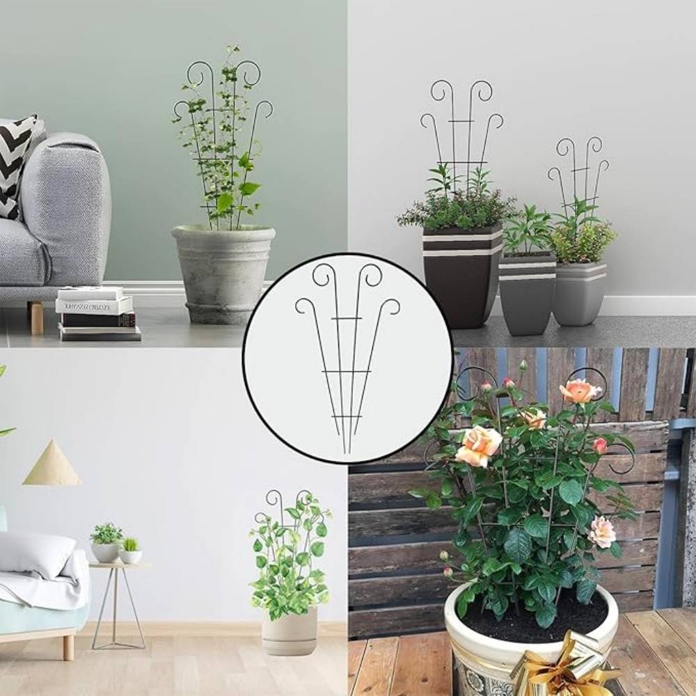 DtopbuyAge - Lot De 3 Treillis Pour Plantes Grimpantes - Image 5