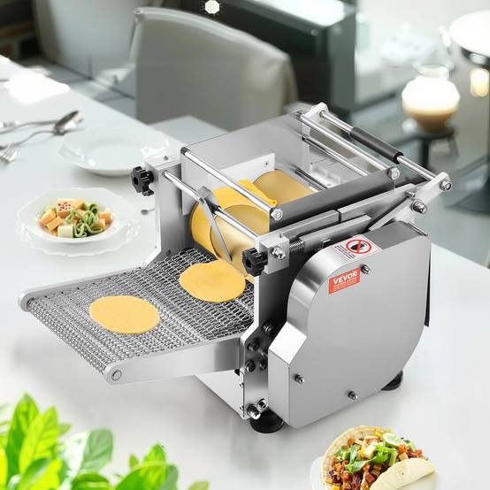 VEVOR Machine automatique tortillas maïs, 14 cm diamètre. Antiadhésif, électrique. - Image 8