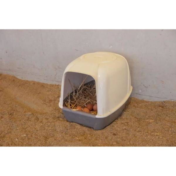Pondoir pour poules - KERBL - 52 x 39 x 39 cm - Image 6