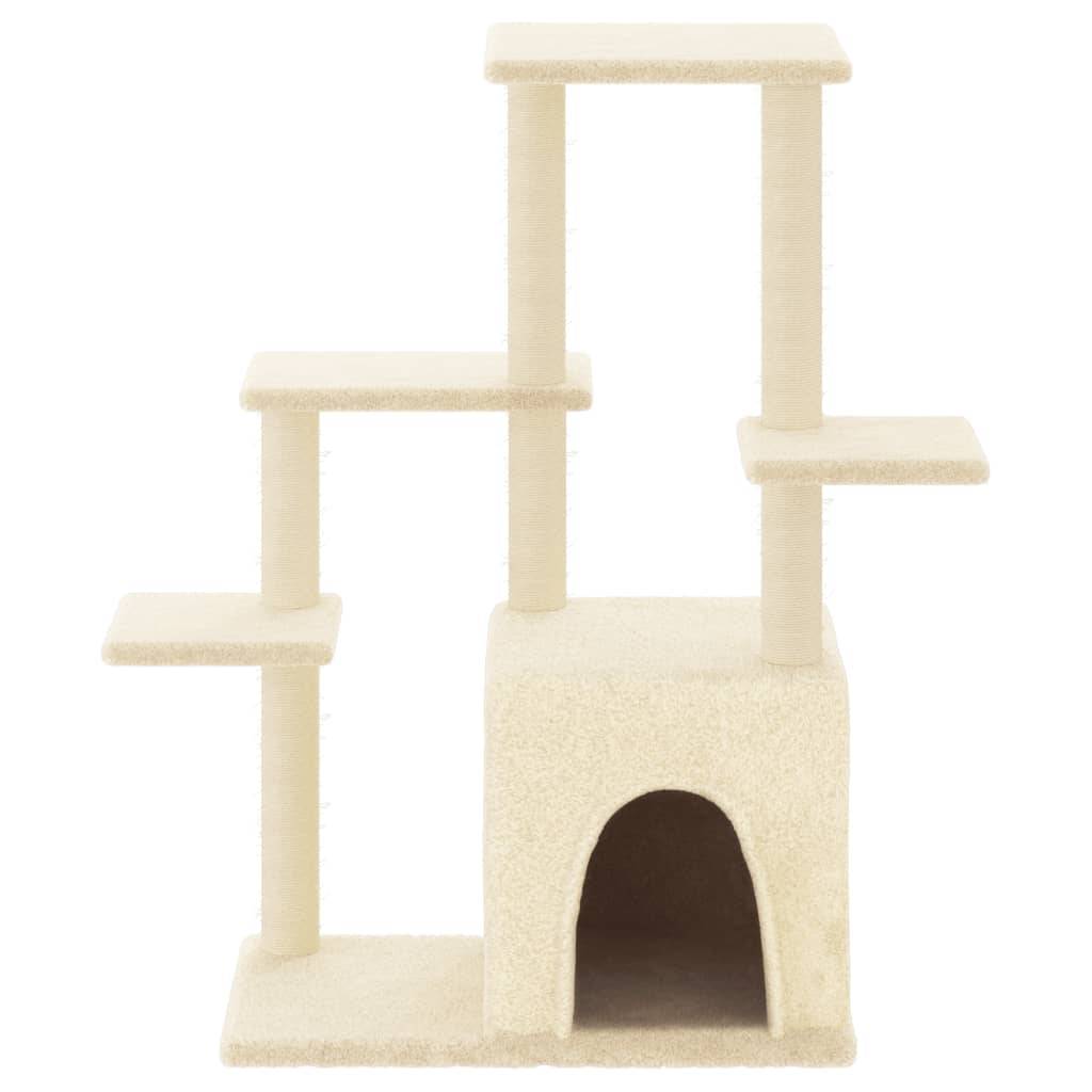 Vidaxl - Arbre à chat avec griffoirs en sisal crème 97,5 cm vidaXL 172049 - Image 8