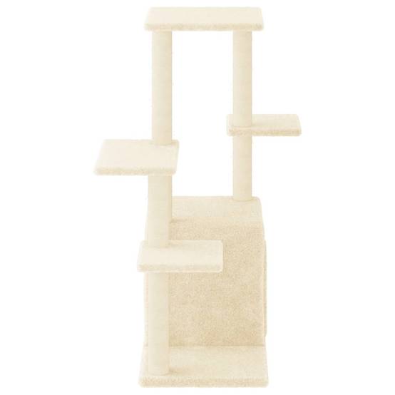 Vidaxl - Arbre à chat avec griffoirs en sisal crème 97,5 cm vidaXL 172049 - Image 5