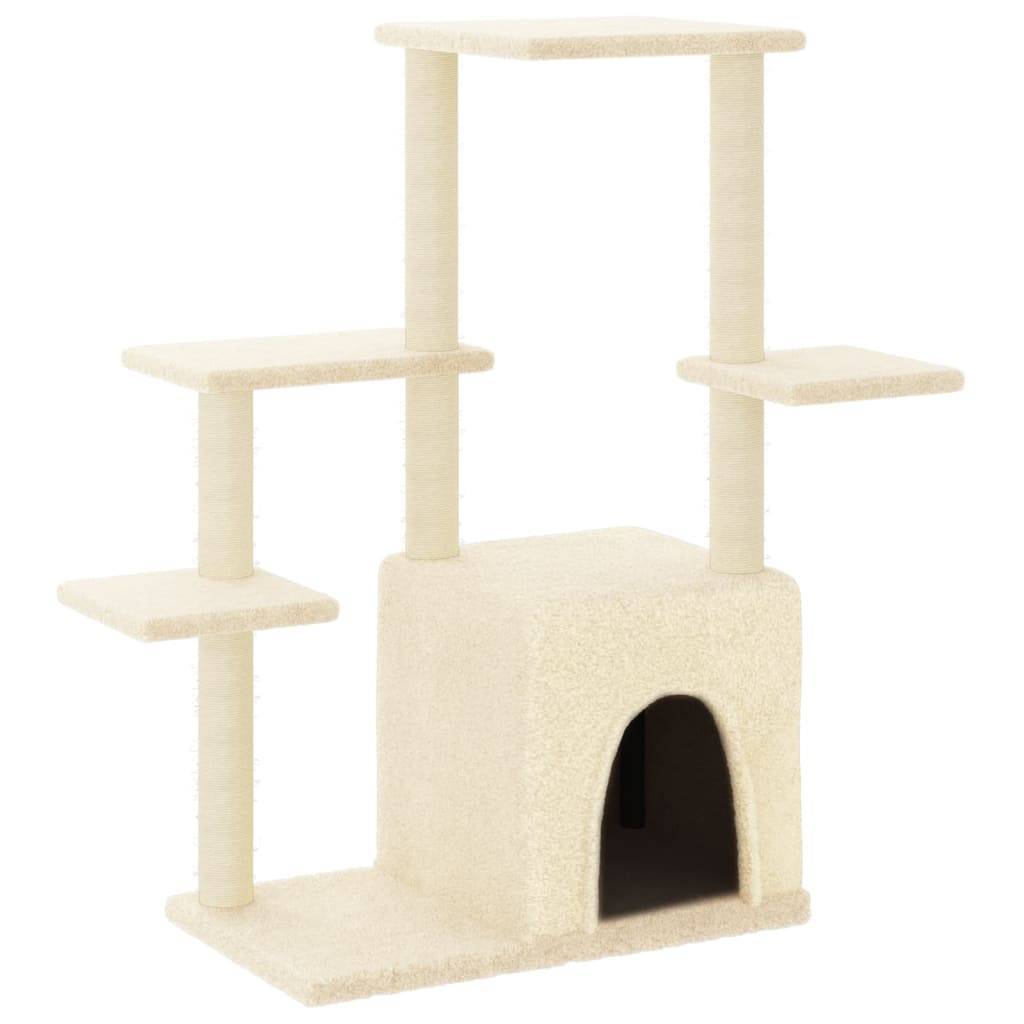 Vidaxl - Arbre à chat avec griffoirs en sisal crème 97,5 cm vidaXL 172049 - Image 2