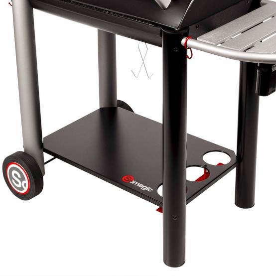 Somagic - Barbecue avec couvercle - SOMAGIC - Métal - Noir - Image 4