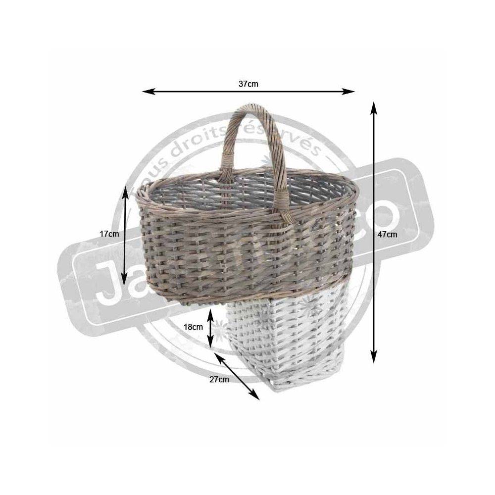 Aubry Gaspard - Panier d'escaliers en osier - Imagen 2