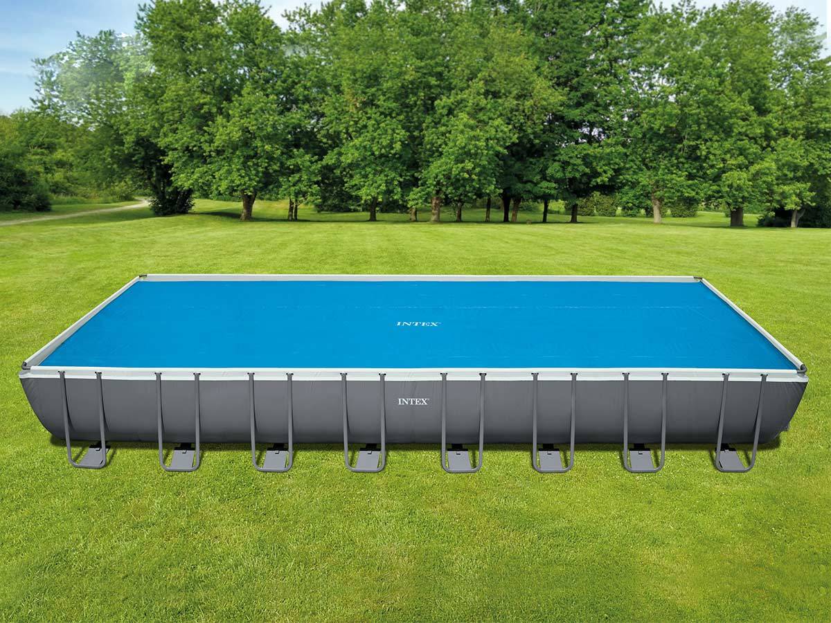 Bâche à bulles pour piscine tubulaire rectangulaire 9,75 x 4,88 m - Intex - Imagen 2