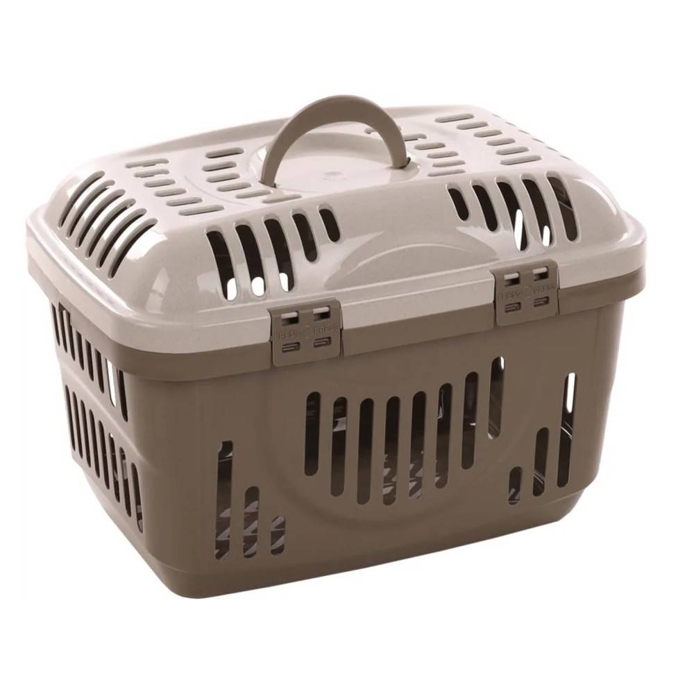 Cage de transport Darva taupe 48.5 x 33.5 x 33 cm animaux max 8 kg - Imagen 2