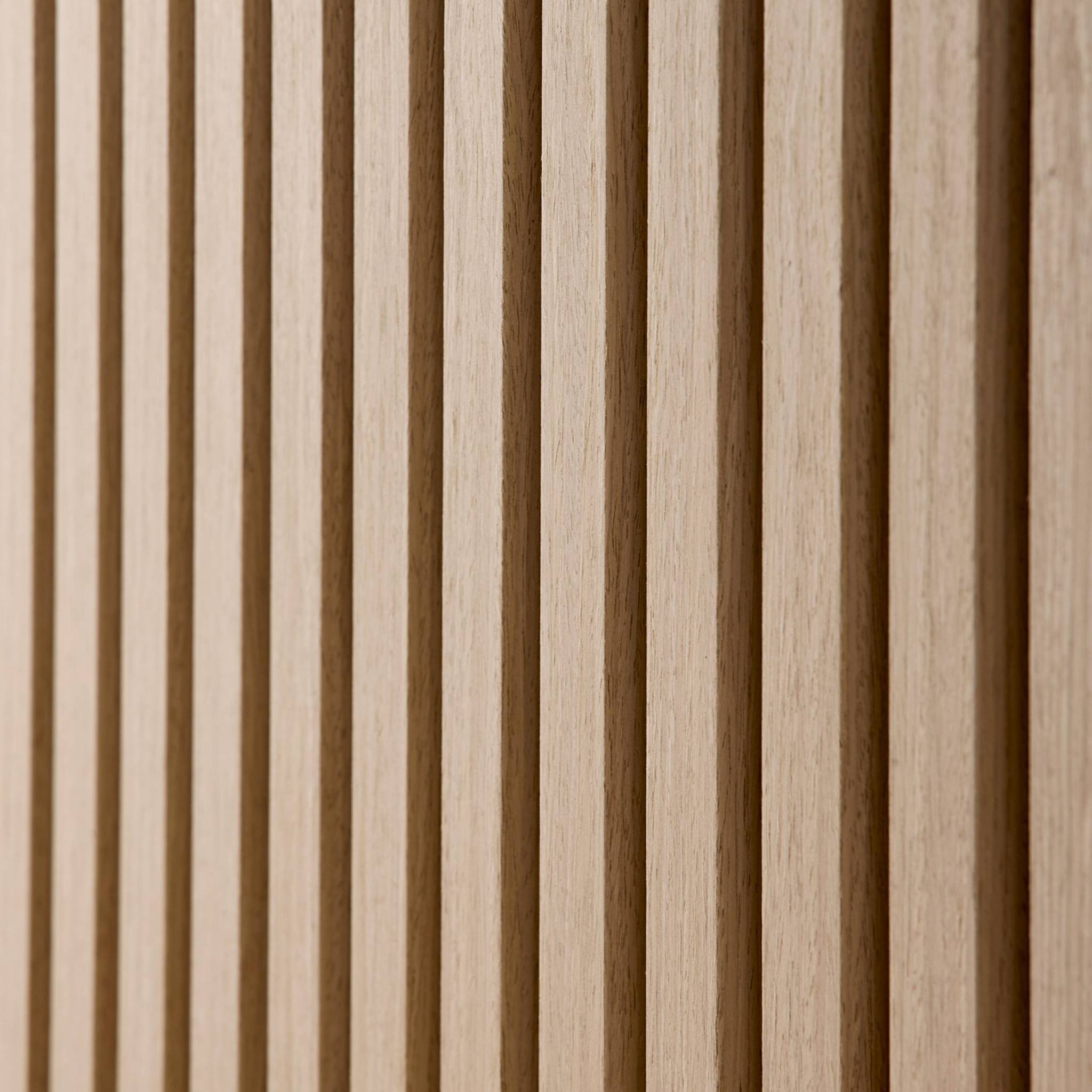 Set de 2 panneaux muraux acoustiques décoratifs en feutrine et MDF chêne 60x120cm - Kyoto | sweeek - Image 7