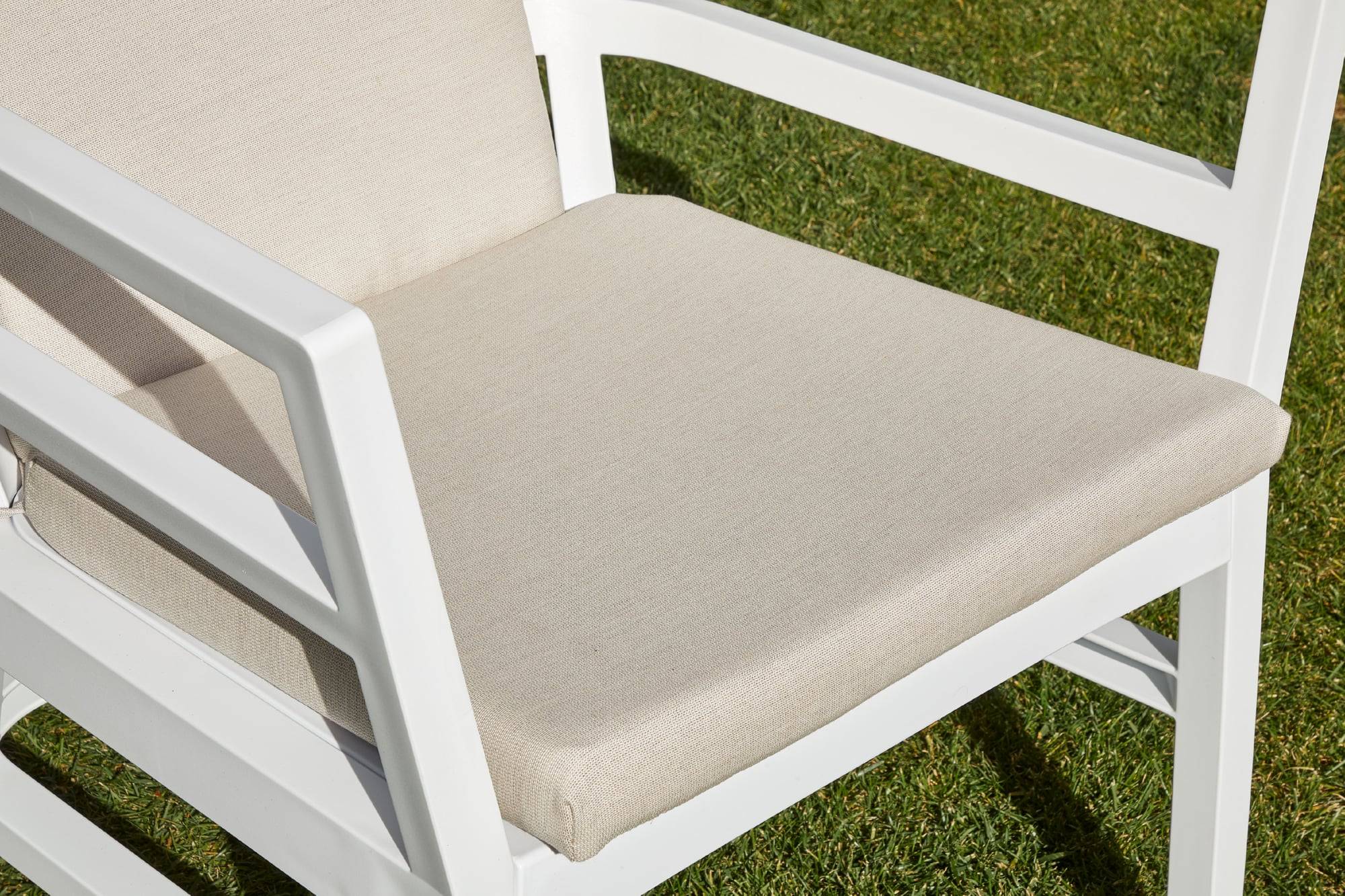 Resol - Fauteuils canapé et table Click-Clack Resol plastique blanc (Lot de 2+1+1) - Image 4