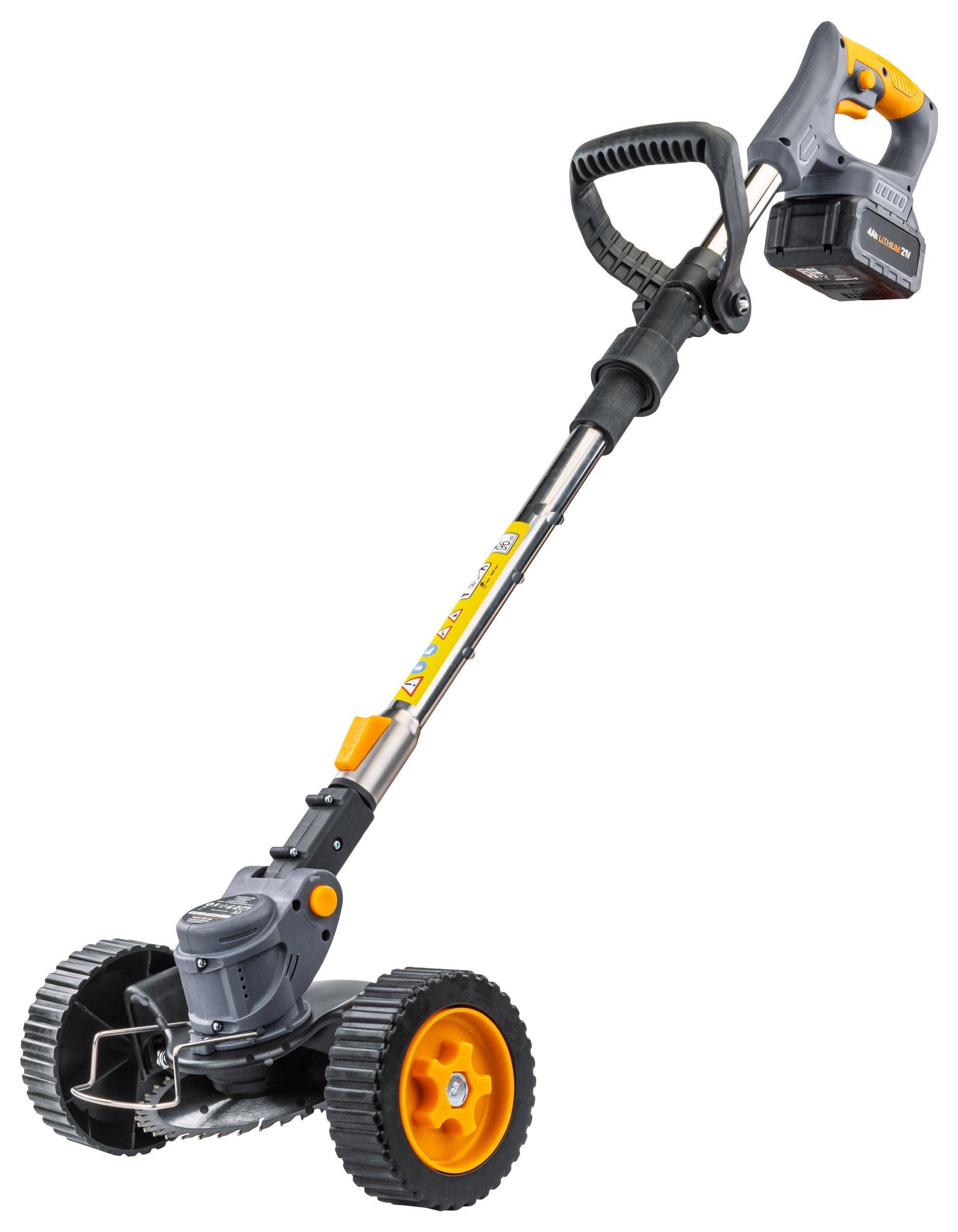 Importdistrib - Coupe Bordure électrique Débroussailleuse Avec Roue Sur Batterie 1000 W