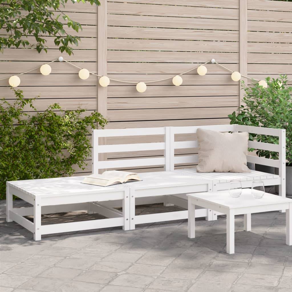 Prolenta Premium - Banc de jardin Blanc 70 X 210 cm - Prolenta Premium - Image 1