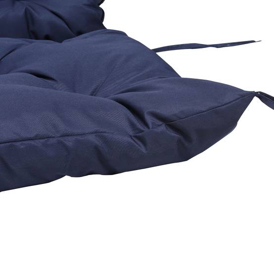 PANGIVO - Coussin de banc 3 places en polyester bleu, 150 x 98 x 8 cm - PANGIVO - Image 8