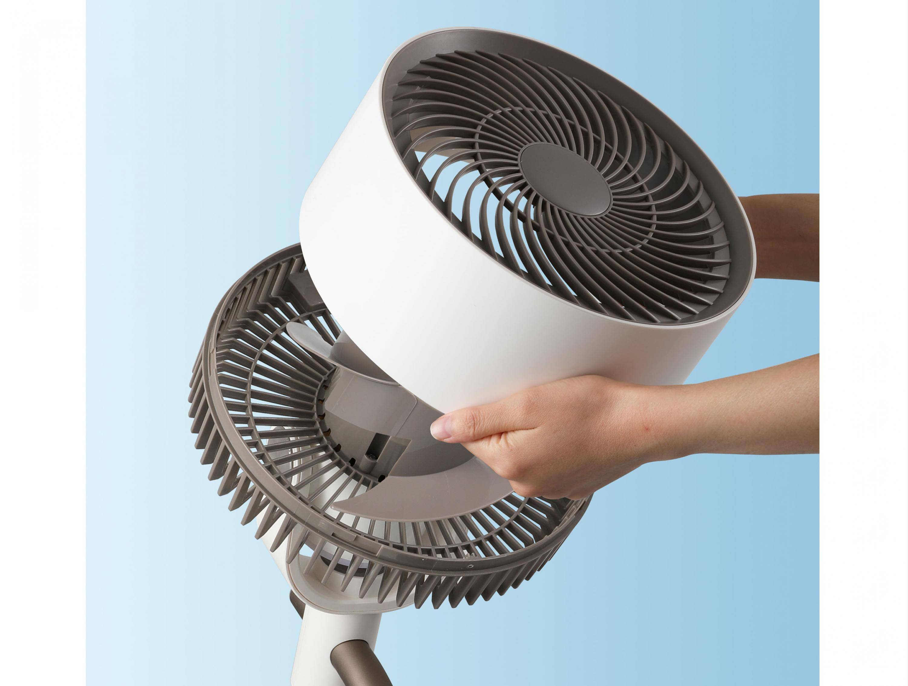Ventilateur de sol DC avec lumière ambiante - Purline - Image 7