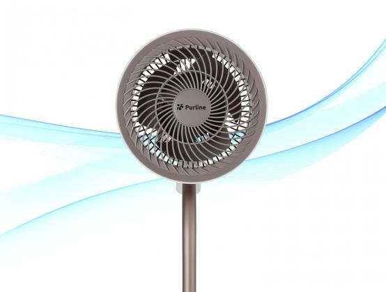 Ventilateur de sol DC avec lumière ambiante - Purline - Image 6