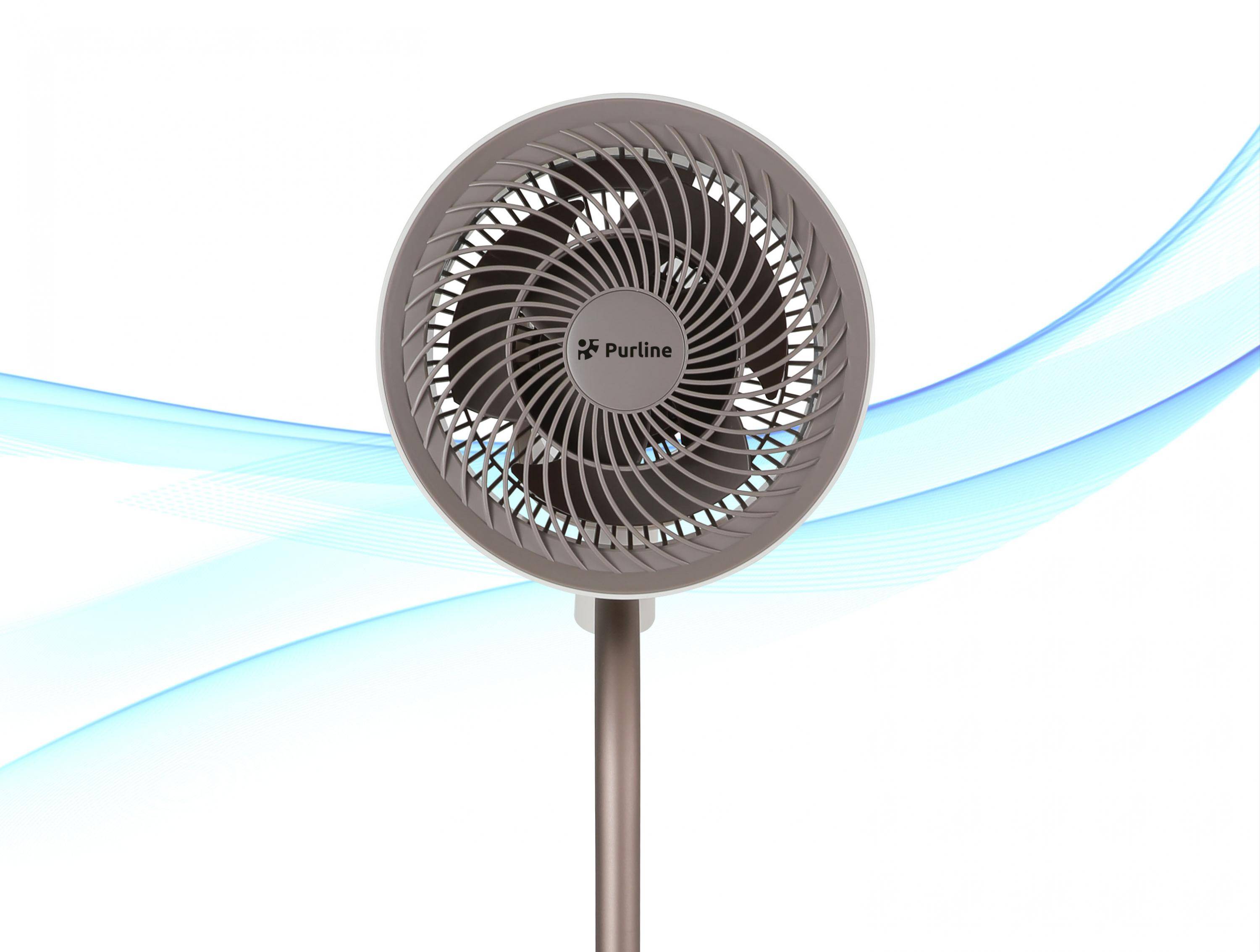 Ventilateur de sol DC avec lumière ambiante - Purline - Image 6