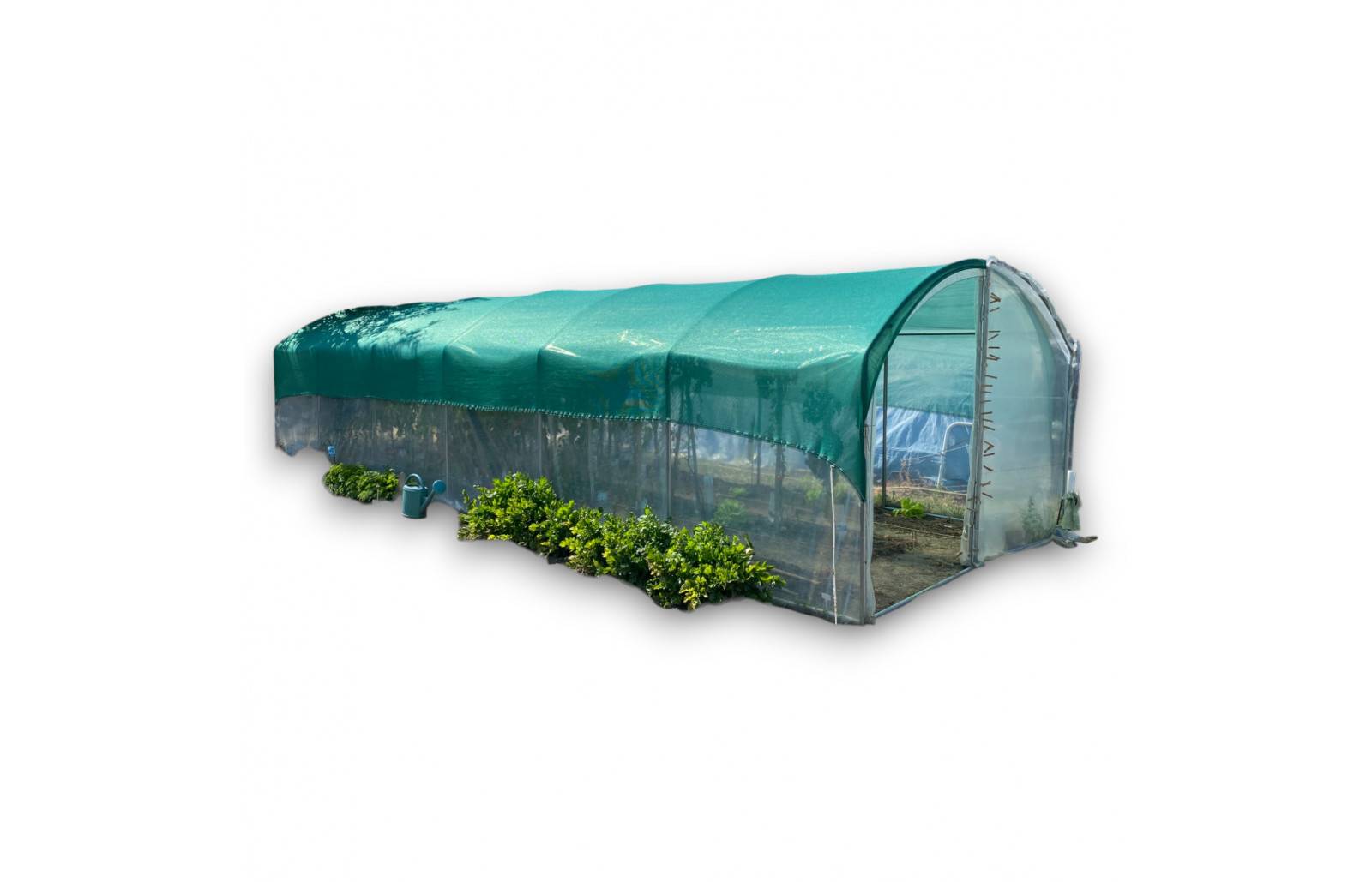 Serre tunnel de jardin - 31,5m² - 3 x 10,5 m - pieds droits - haute résistance à petit prix - LES SERRES TONNEAU - Image 2
