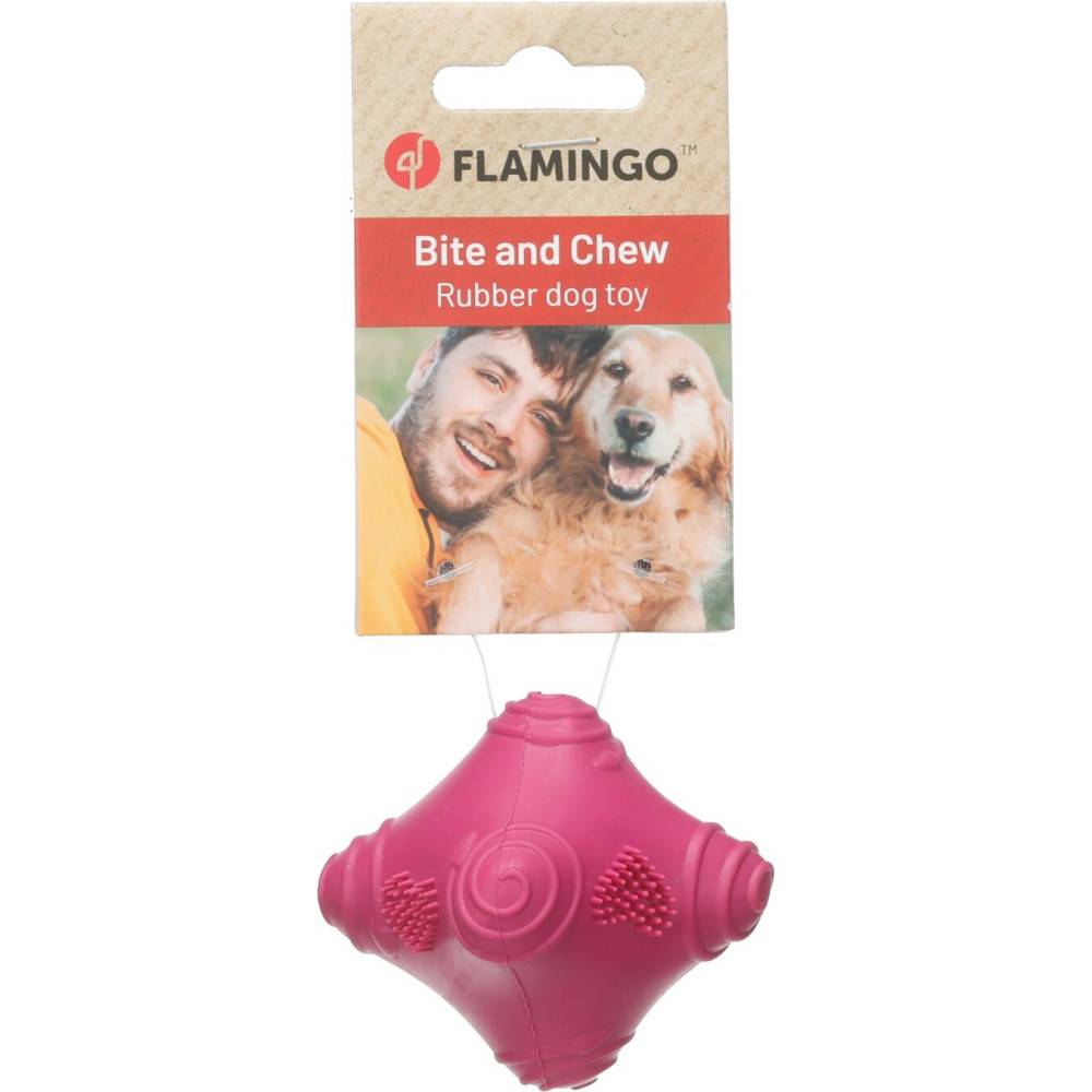 Jouet Balle Rebondissante Asymétrique ONVO Couleurs Aléatoires pour Chien - Image 7
