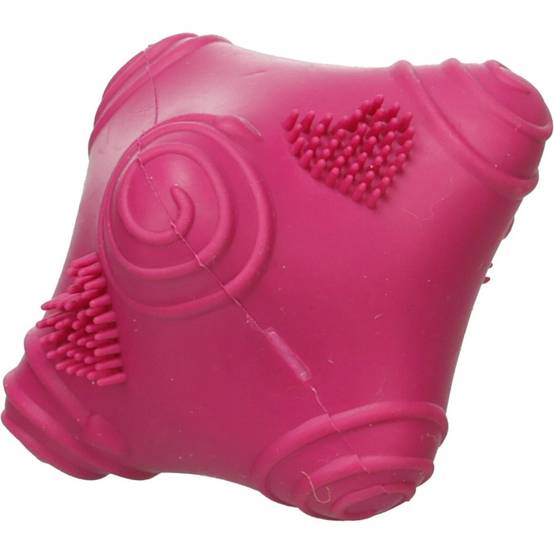 Jouet Balle Rebondissante Asymétrique ONVO Couleurs Aléatoires pour Chien - Image 1