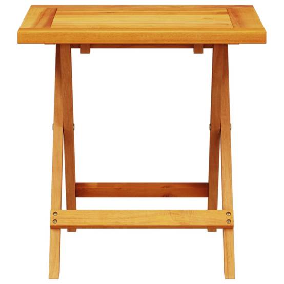 Table d’appoint de jardin en bois d'acacia massif 40 x 40 x 40 cm - PANGIVO - Image 3